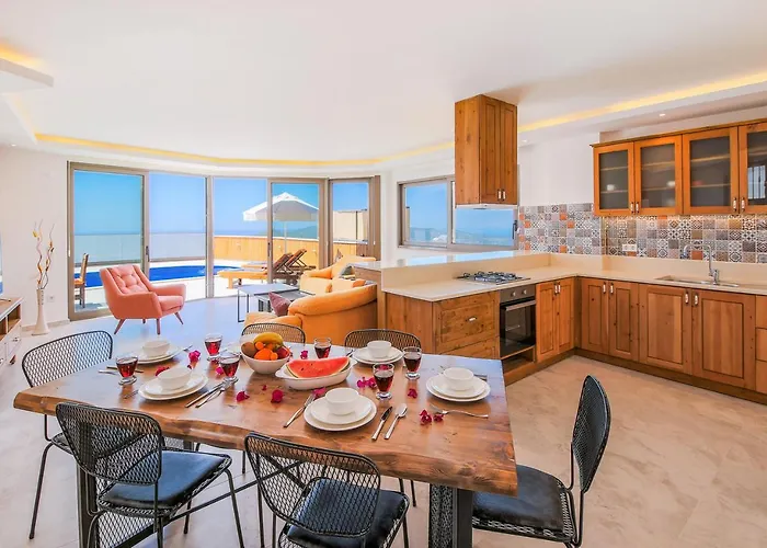 Luxury Valley-view Escape In Islamlar -villa 5 Kartal Yuvasi Vila Uzumlu (Mediterranean)