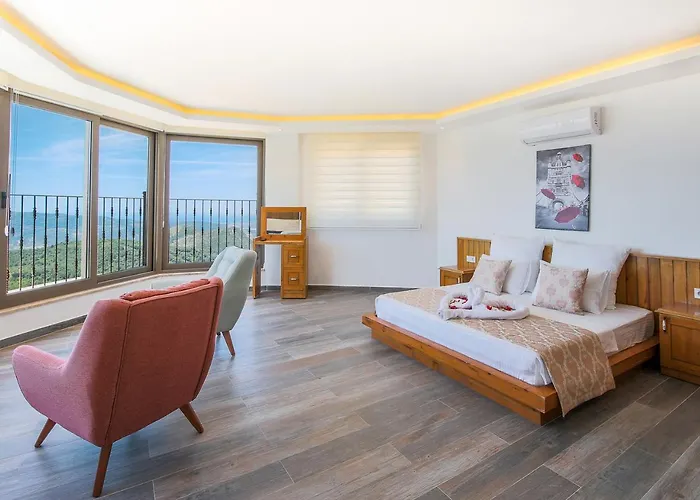 Villa Luxury Valley-view Escape In Islamlar -villa 5 Kartal Yuvasi Uzumlu (Mediterranean)